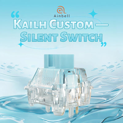 Ainbell "Heart of Ocean" Silent Linear Switch Set (5-Pin / 40gf)