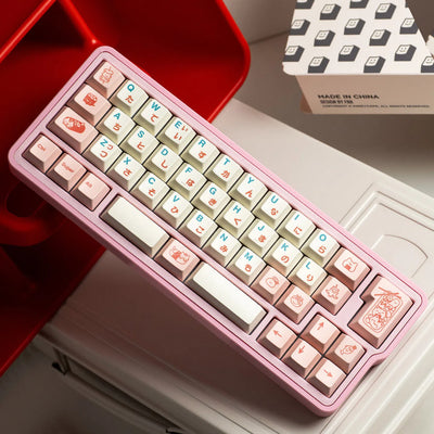 "Sushi" Japanese Sub-Legend Cherry Profile PBT Keycap Set (145 Keys)