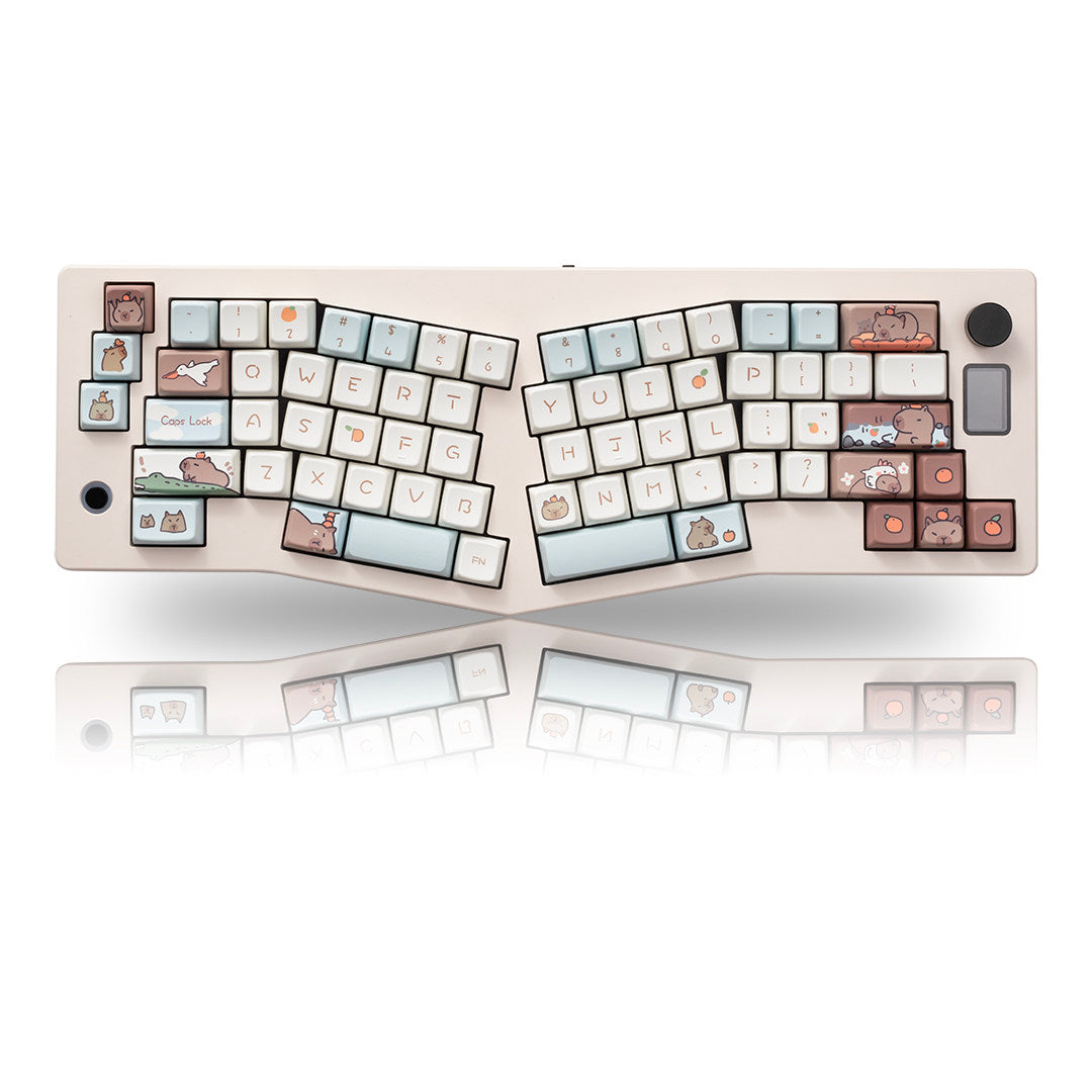 "Cozy Capybara" MDA Profile PBT Keycap Set