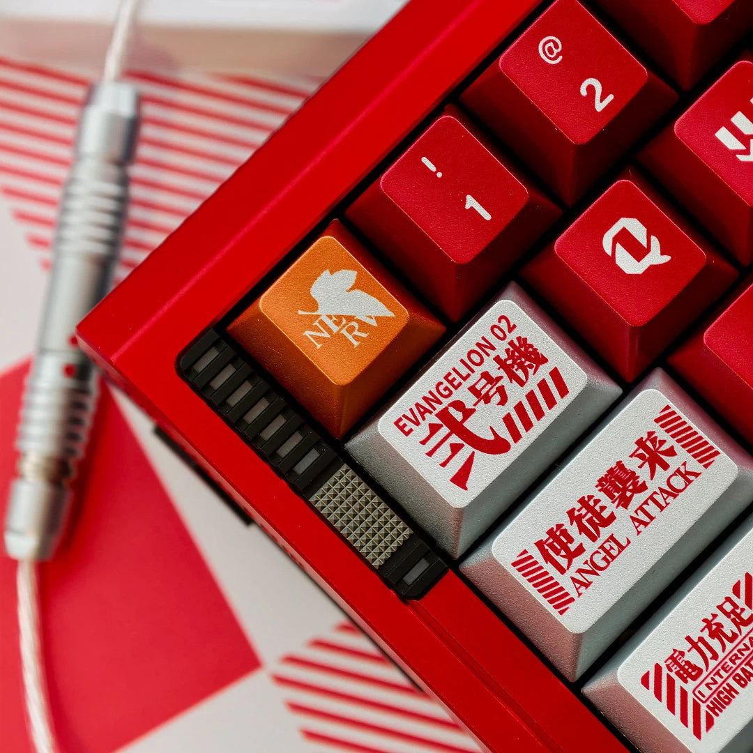 "Cyber Mecha" PBT & PC Keycap Series (Cherry Profile)