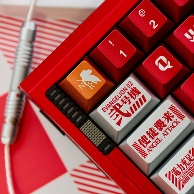 "Cyber Mecha" PBT & PC Keycap Series (Cherry Profile)