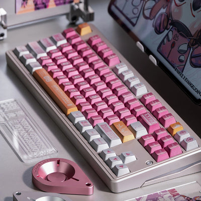 "Cyber Mecha" PBT & PC Keycap Series (Cherry Profile)