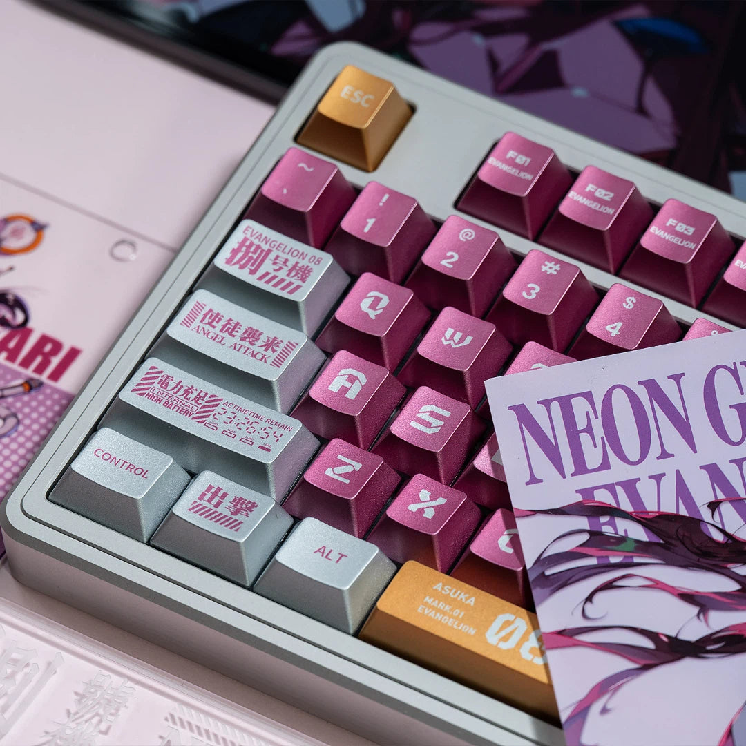 "Cyber Mecha" PBT & PC Keycap Series (Cherry Profile)