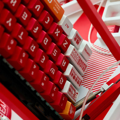 "Cyber Mecha" PBT & PC Keycap Series (Cherry Profile)