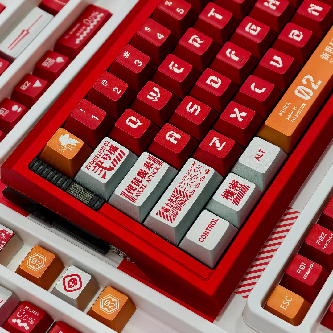 "Cyber Mecha" PBT & PC Keycap Series (Cherry Profile)
