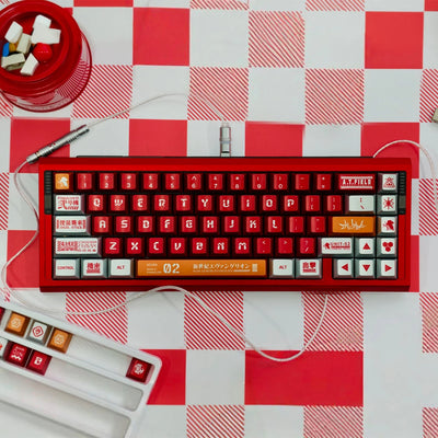 "Cyber Mecha" PBT & PC Keycap Series (Cherry Profile)