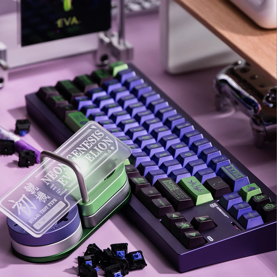"Cyber Mecha" PBT & PC Keycap Series (Cherry Profile)