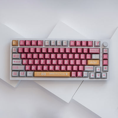 "Cyber Mecha" PBT & PC Keycap Series (Cherry Profile)