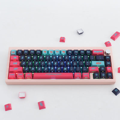 "Cyberpunk" Side-Lit PBT Keycap Set (Cherry Profile)