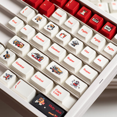 "OKFC Crazy Thursday" 1.7mm PBT Dye-Sub Keycap Set (Original Design)