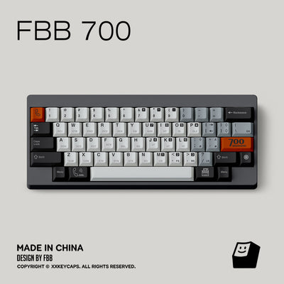 "Retro 700" Terminal PBT Dye-Sub Keycap Set (Original Design)