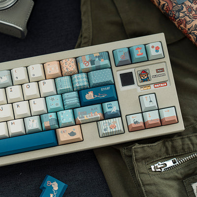 "Sewing" Handicraft Cherry Profile 1.7mm PBT Dye-Sub Keycap Set