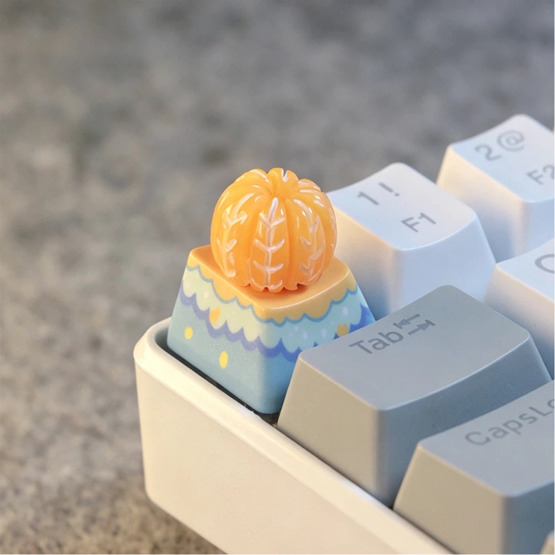 "Juicy Citrus" 3D Artisan 1u Keycap