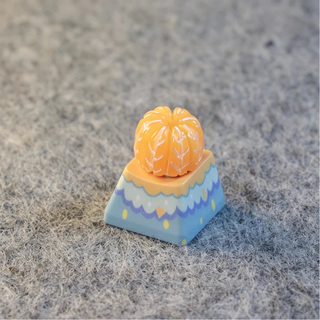 "Juicy Citrus" 3D Artisan 1u Keycap