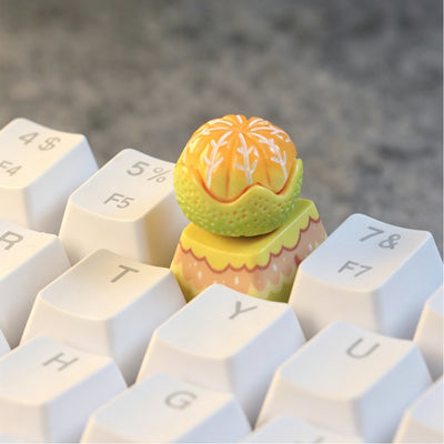 "Juicy Citrus" 3D Artisan 1u Keycap