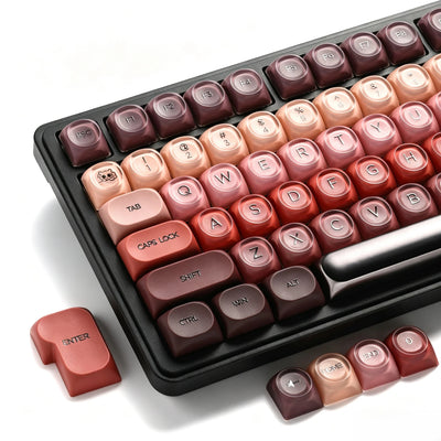 "Lipstick Palette" Translucent HOA Profile PBT & PC Keycap Set