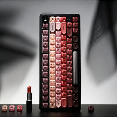 "Lipstick Palette" Translucent HOA Profile PBT & PC Keycap Set