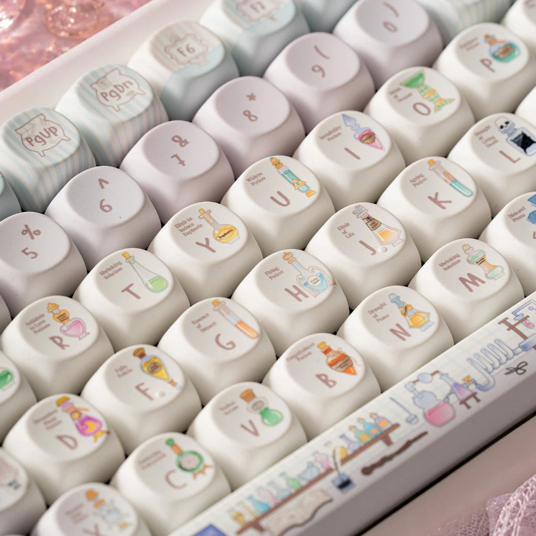 "Magic Potion" PBT Keycap Set (Cherry & MOA Profiles)