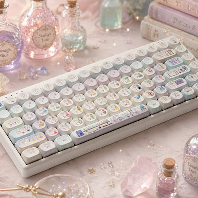 "Magic Potion" PBT Keycap Set (Cherry & MOA Profiles)