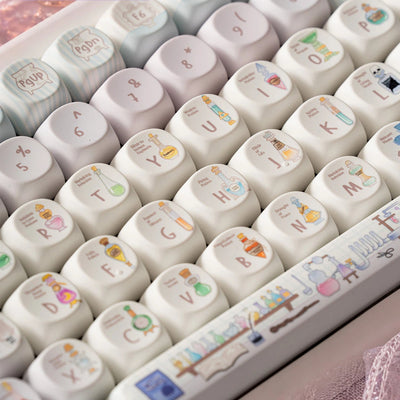 "Magic Potion" PBT Keycap Set (Cherry & MOA Profiles)