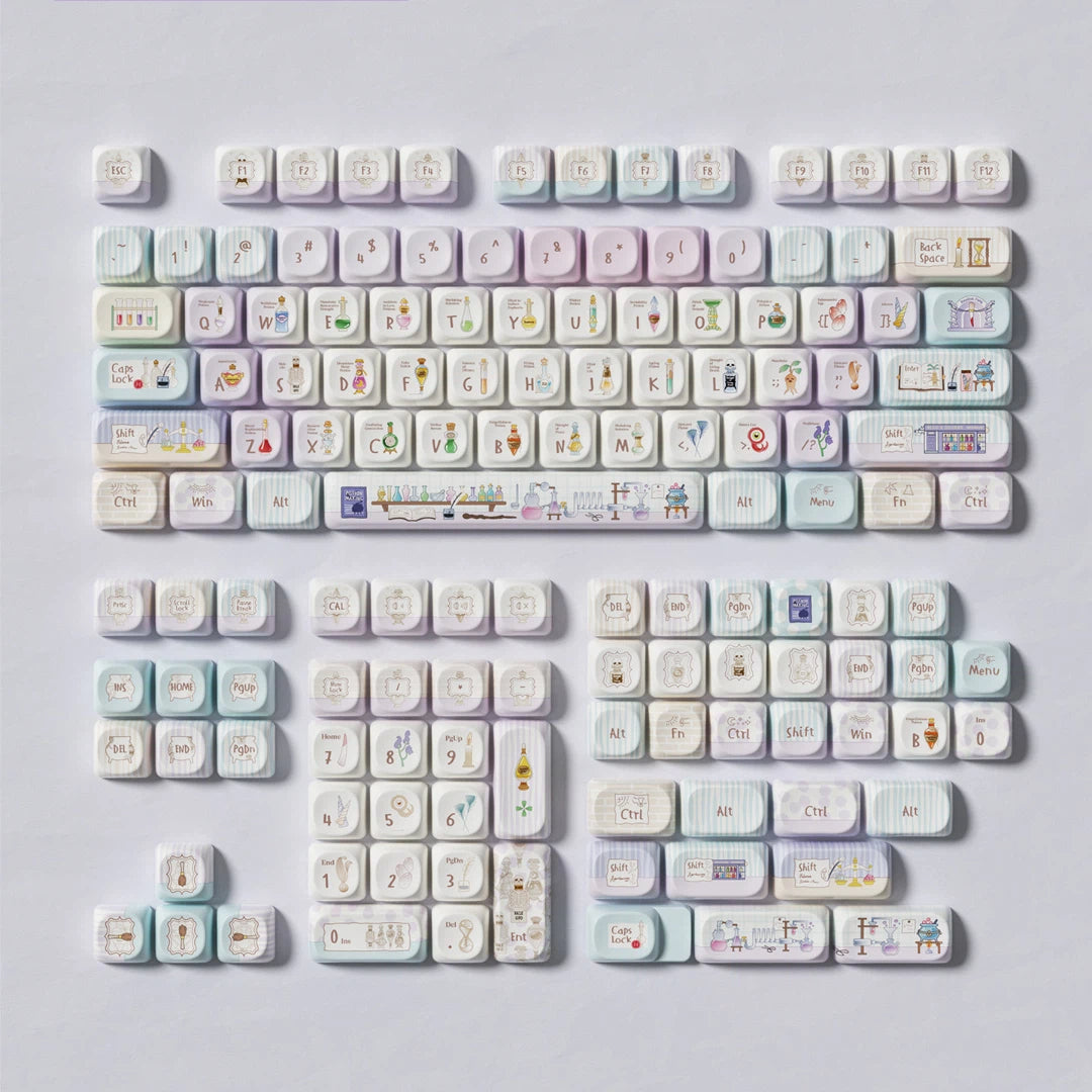 "Magic Potion" PBT Keycap Set (Cherry & MOA Profiles)