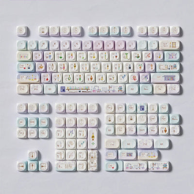 "Magic Potion" PBT Keycap Set (Cherry & MOA Profiles)