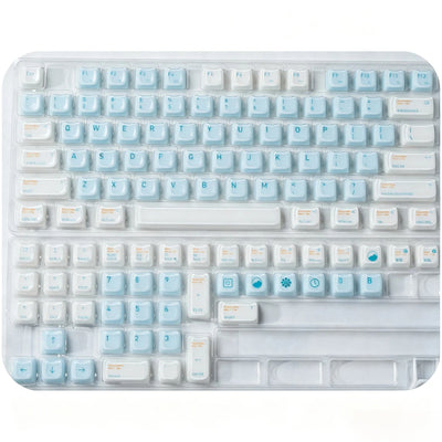 "Pale Sky Dream" ABS & PC Hybrid MAO Profile Keycap Set (119 Keys)