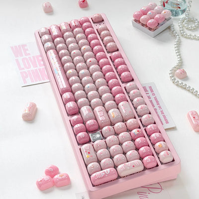 "Piggy Gummy" MOG Profile PC Keycap Set