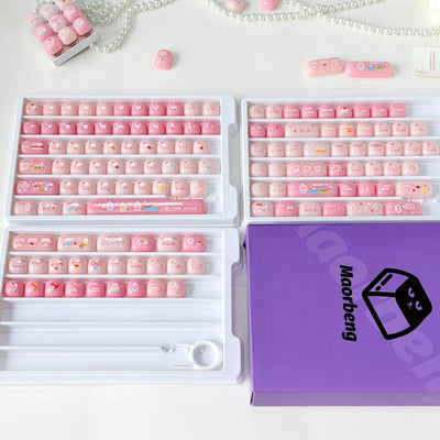 "Piggy Gummy" MOG Profile PC Keycap Set
