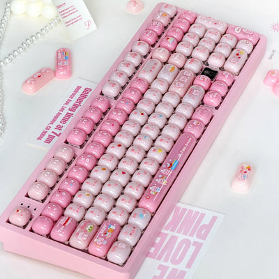 "Piggy Gummy" MOG Profile PC Keycap Set