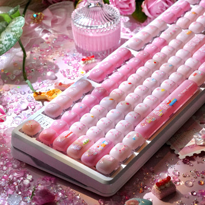 "Piggy Gummy" MOG Profile PC Keycap Set