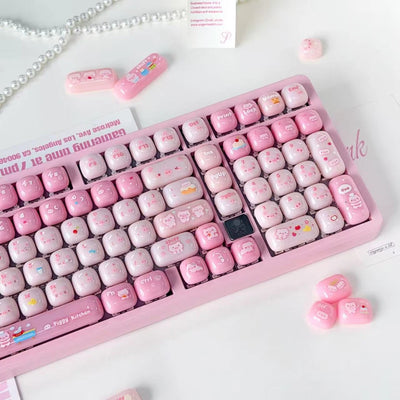 "Piggy Gummy" MOG Profile PC Keycap Set