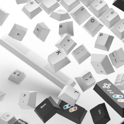 "PixelGo" Retro Console PBT Keycap Set (Cherry Profile)
