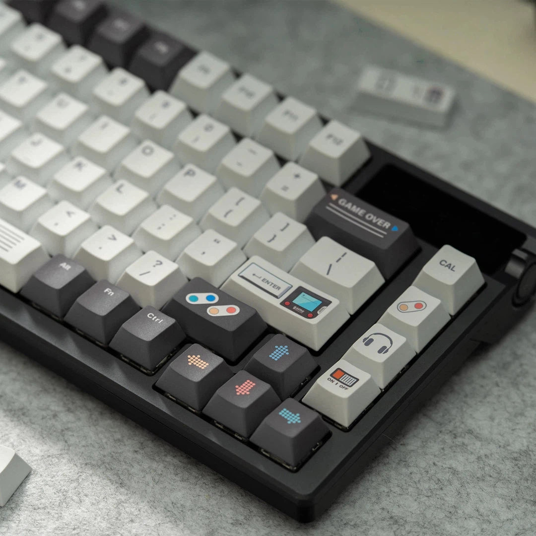 "PixelGo" Retro Console PBT Keycap Set (Cherry Profile)