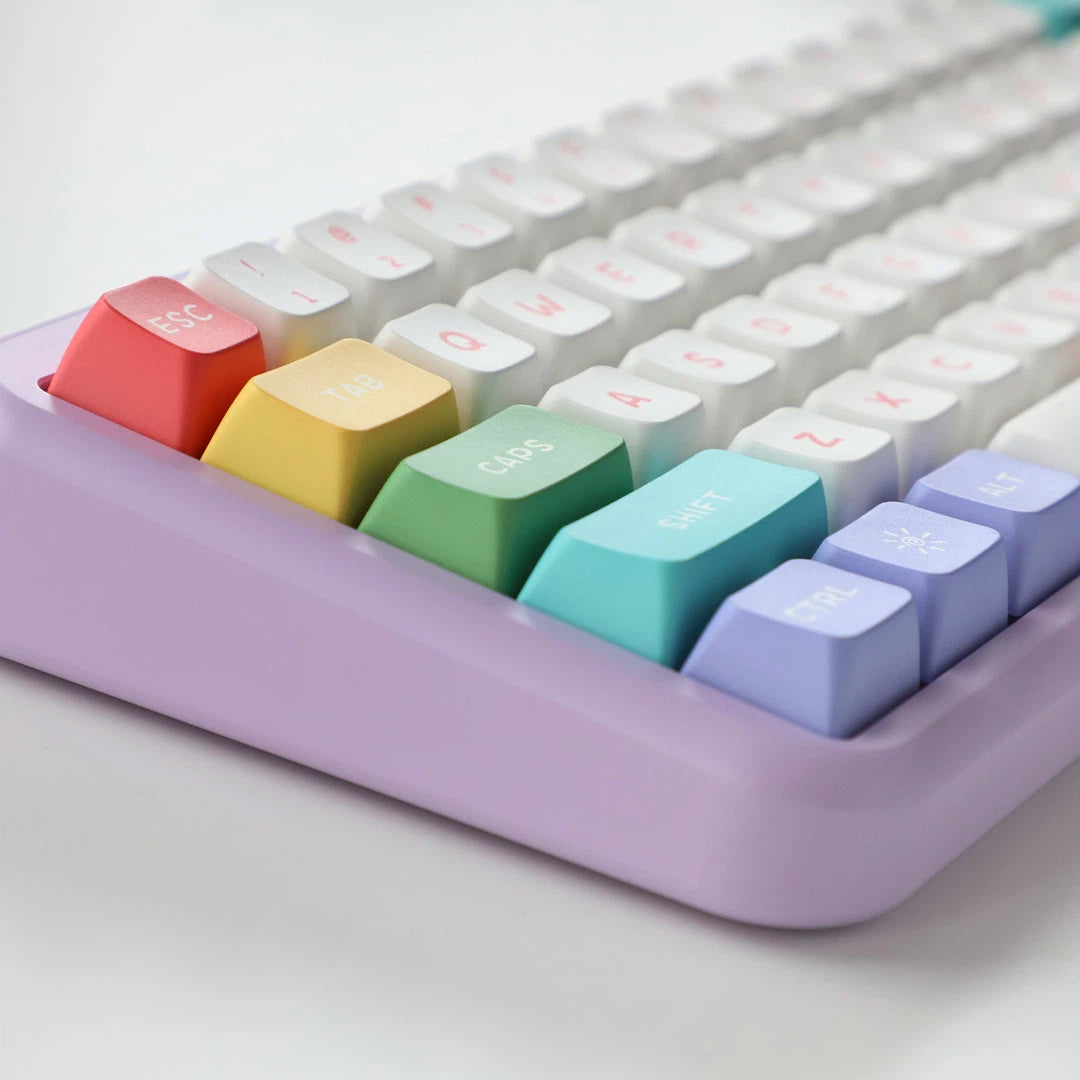 "Rainbow Candy" MDA Profile PBT Keycap Set