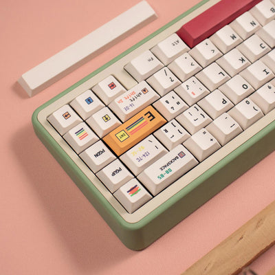 "Retro C64" Terminal PBT Keycap Set (Cherry Profile)