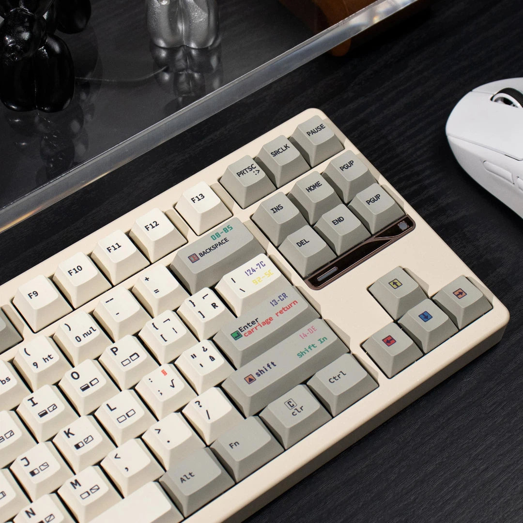 "Retro C64" Terminal PBT Keycap Set (Cherry Profile)