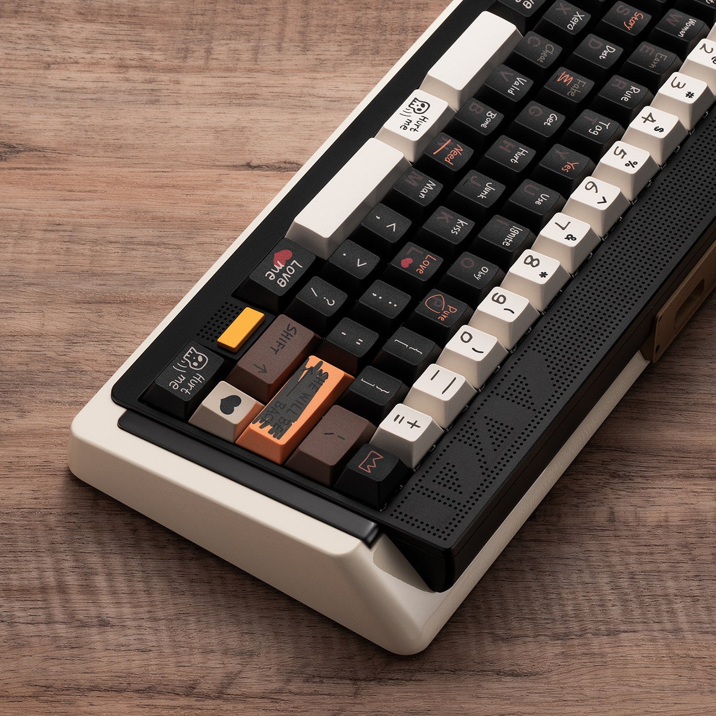 "Retro Love Story" Cherry Profile PBT Keycap Set