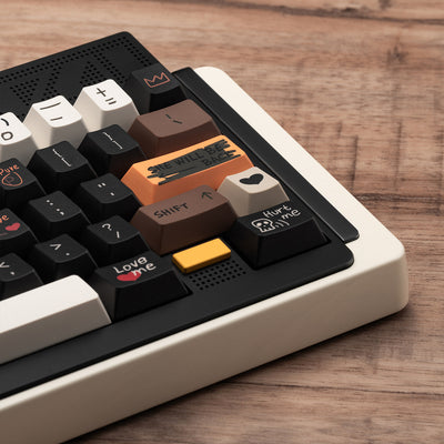 "Retro Love Story" Cherry Profile PBT Keycap Set