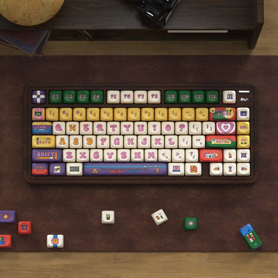 "Retro Round" PBT Keycap Set (Cherry & SOA Profiles)
