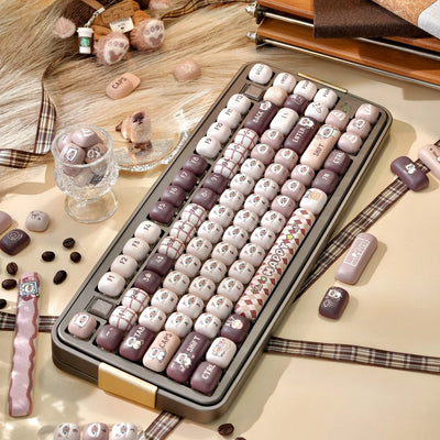 "Siamese Cafe" MOG Profile PBT Keycap Set