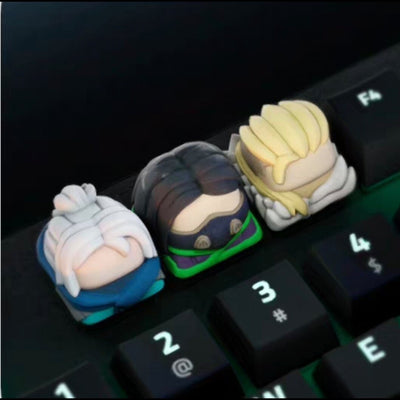 Tactical Hero Chibi 3D Resin Artisan Keycap (1u / Baked Enamel)
