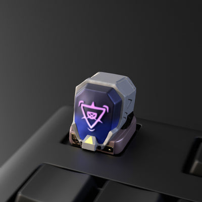 Tactical Hero Chibi 3D Resin Artisan Keycap (1u / Baked Enamel)