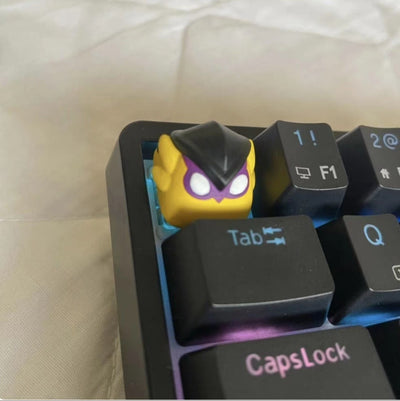 Tactical Hero Chibi 3D Resin Artisan Keycap (1u / Baked Enamel)