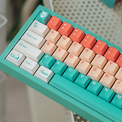 "Venice" Cherry Profile Five-Sided Dye-Sub PBT Keycap Set (145 Keys)