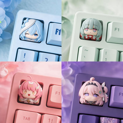 "Wuthering Resonators" Chibi 3D Resin 1u Artisan Keycap