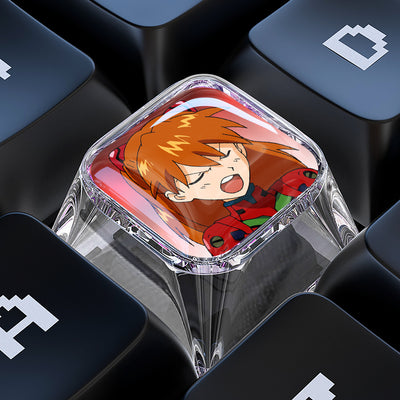 Anime 1U Resin Drip Keycap