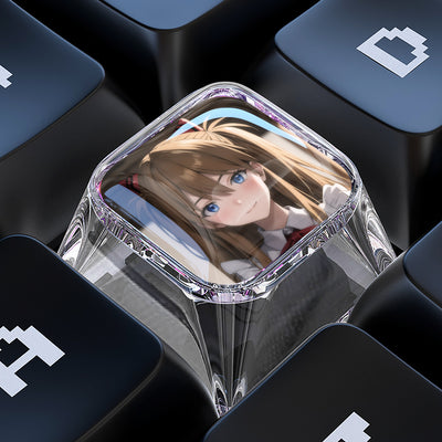 Anime 1U Resin Drip Keycap