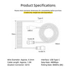 8K Standard Aviation Cable(No Weighted Rod)