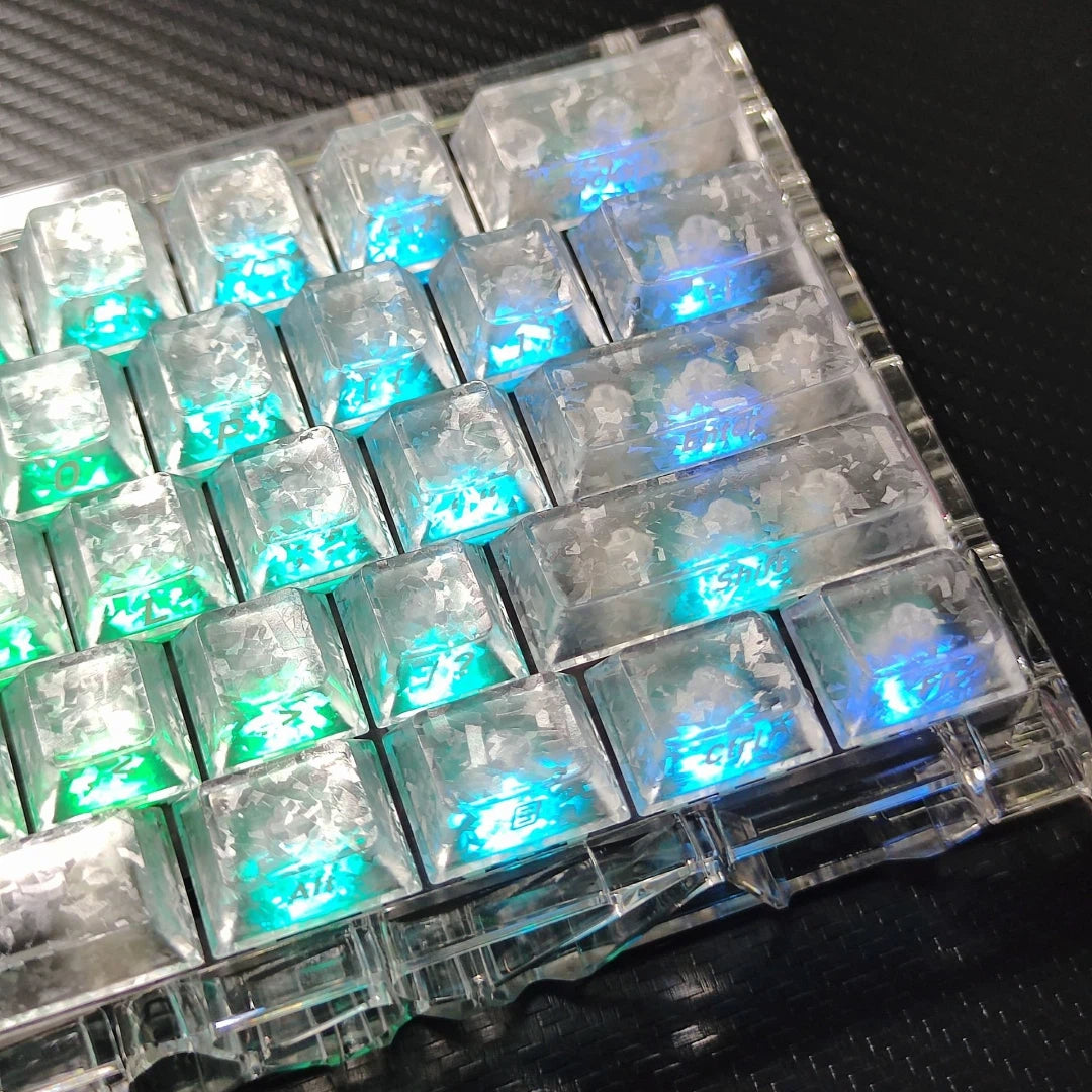 Carbon Fiber Keycaps